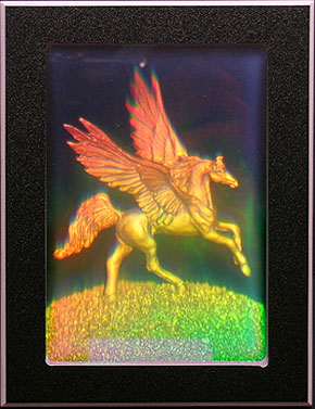 Various dichromate gelatin holograms 1990s
Gift of Gary Cullen