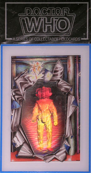 DR WHO A SERIES OF COLLECTABLE HOLOCARDS